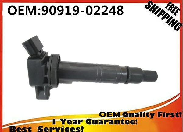 

set 4 FROM CHINA NEW 100% GOOD QUALTIY IGNITION COIL PACK FOR 90919-02248 9091902248 FOR Toyota Camry Tacoma Tundra 4Runner