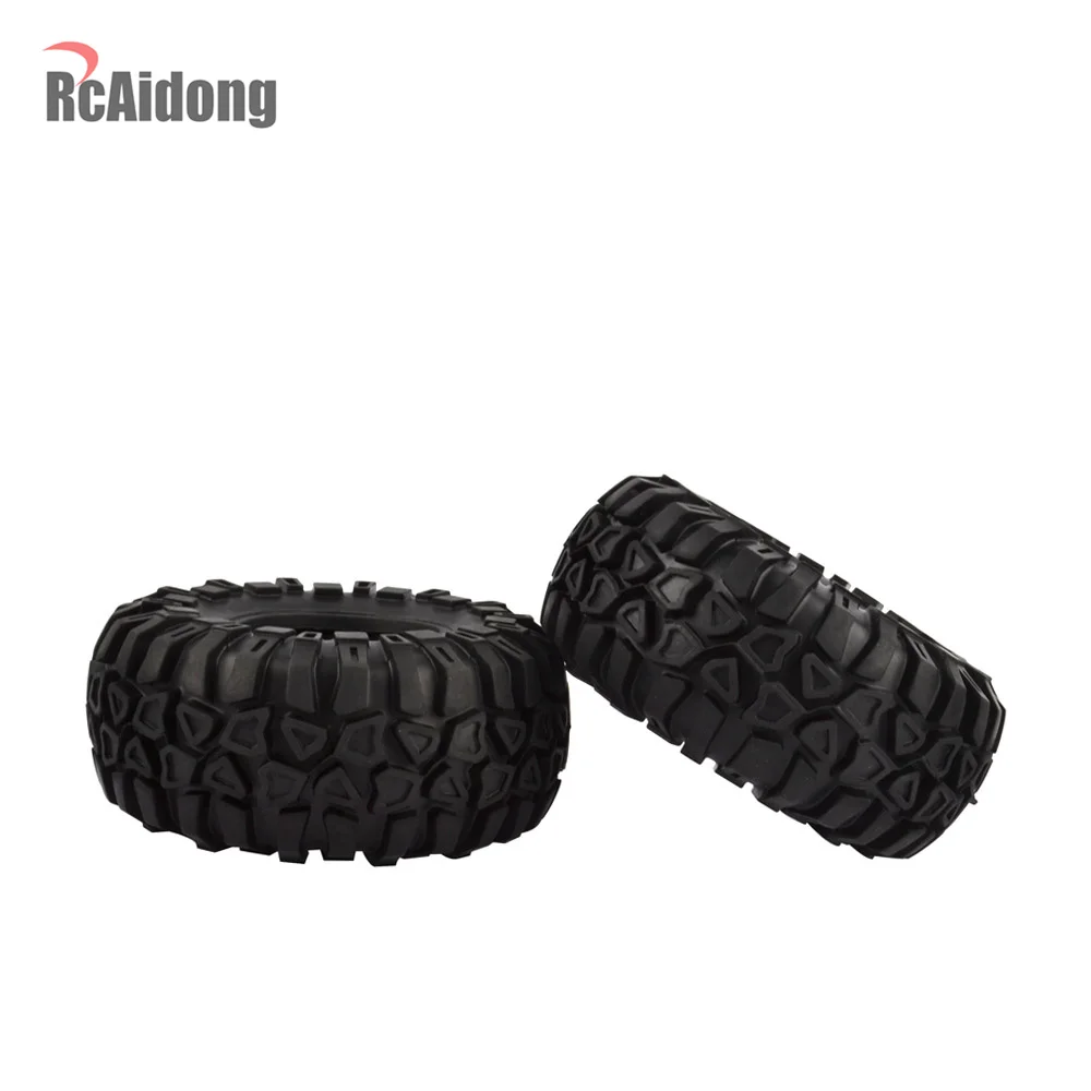 1/10 RC Гусеничный 2 дюйма резиновые шины для осевого SCX10 RR10 90053 Рейф 90056 90045