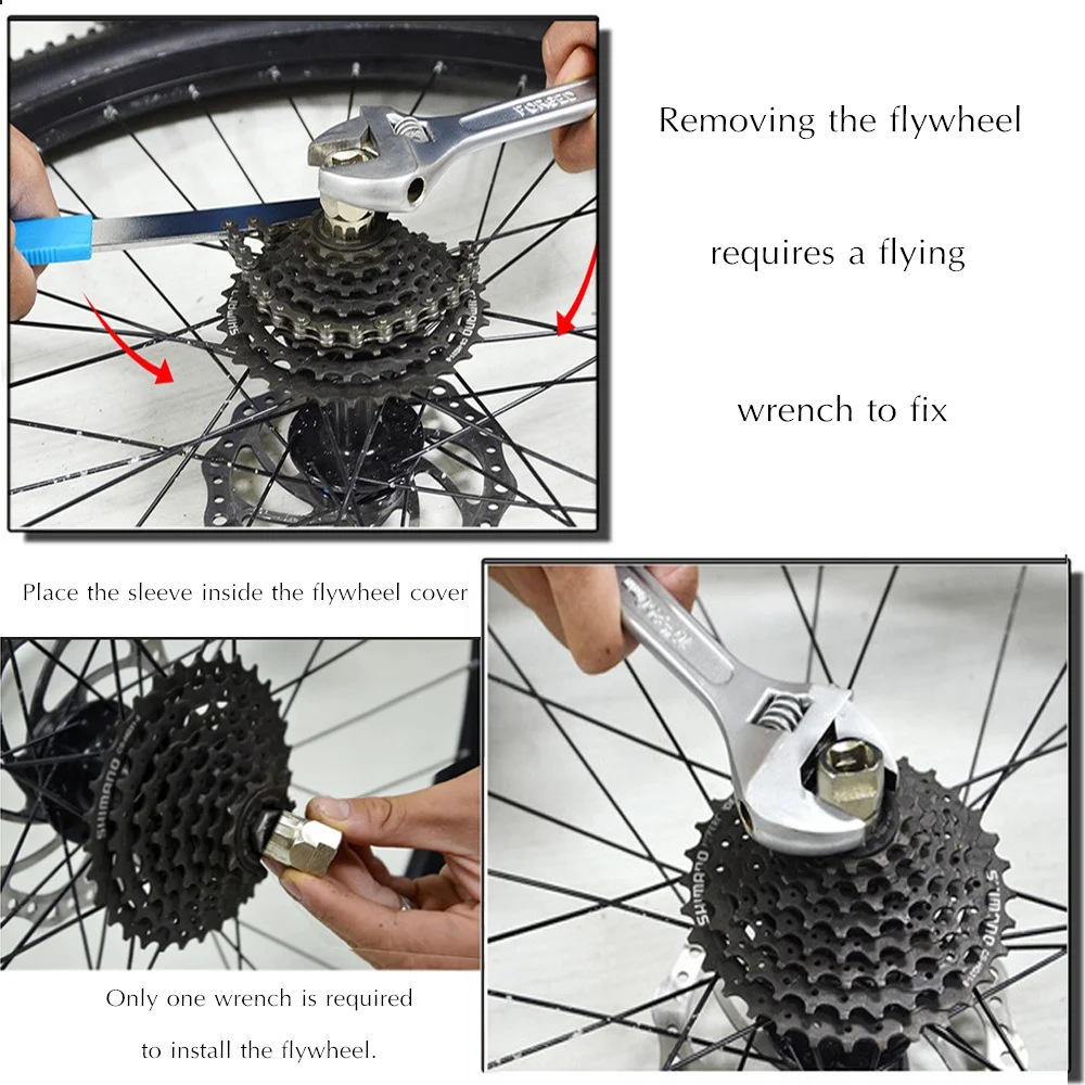 VXM ремонт велосипедов выбеге инструментов для Shimano кассеты для удаления Центральный замок дисковые тормоза установки для 1/2 "Привод