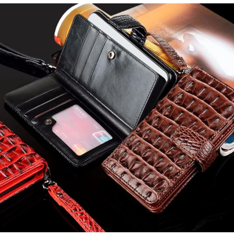 Para ASUS Zenfone Max Pro M1 ZB601KL ZB602KL caso 3D cocodrilo serpiente cuero Flip cartera bolsa de teléfono funda