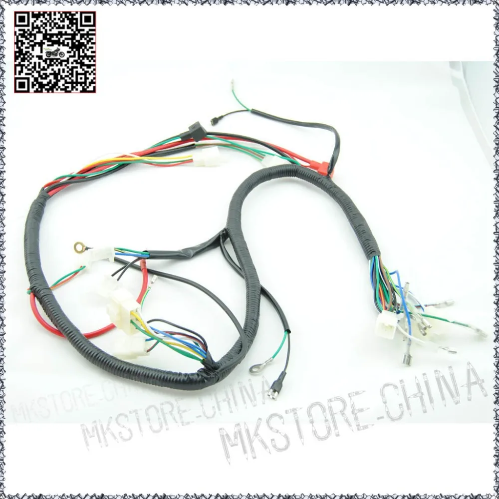 250cc QUAD электрика 150 200cc Zongshen Lifan Ducar бритва CDI катушка жгут проводов Бесплатная
