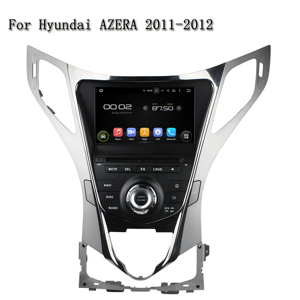 

8" Android 5.1 4 Core 2 Din Car Stereo Video Head Unit Radio GPS Navi For Hyundai AZERA/ Grandeur/Grandeur HG/HG/I55 2011-2012