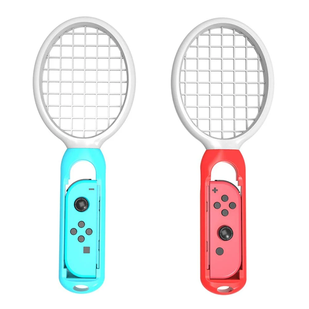 2PCS Professional Durable Game Funny Drummer Accessories Portable Drumstick Tennis Racket For Nintendo Switch Joy-Con
