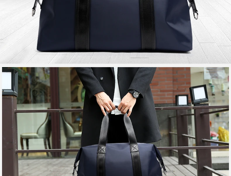 BOPAI 2017 мужские дорожные сумки очень хорошие несущие женские ночные выходные дорожные сумки на плечо Черные синие унисекс valise