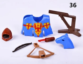 

1 set playmobil toy of horse Harness saddle figure pretend toy Action Figures mini figure child toys gift