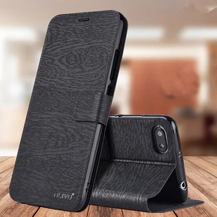 Xiaomi Redmi 6a حالة مختلط اللون محفظة بو الجلود فليب حالة ل Xiaomi Redmi 6a غطاء أزياء الدنيم النسيج تجارية (سابقا) الهاتف حقيبة