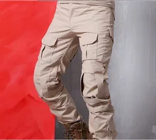 High-End Combat Camouflage Pants Solid Cargo Frog G3 Multi Pocket Tactical Men’s Special Commado Overall Men Casual Trousers