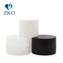 50 г/100 г пластиковая матовая ПП Двойная Стенка Косметическая банка для крема пустые косметические контейнеры