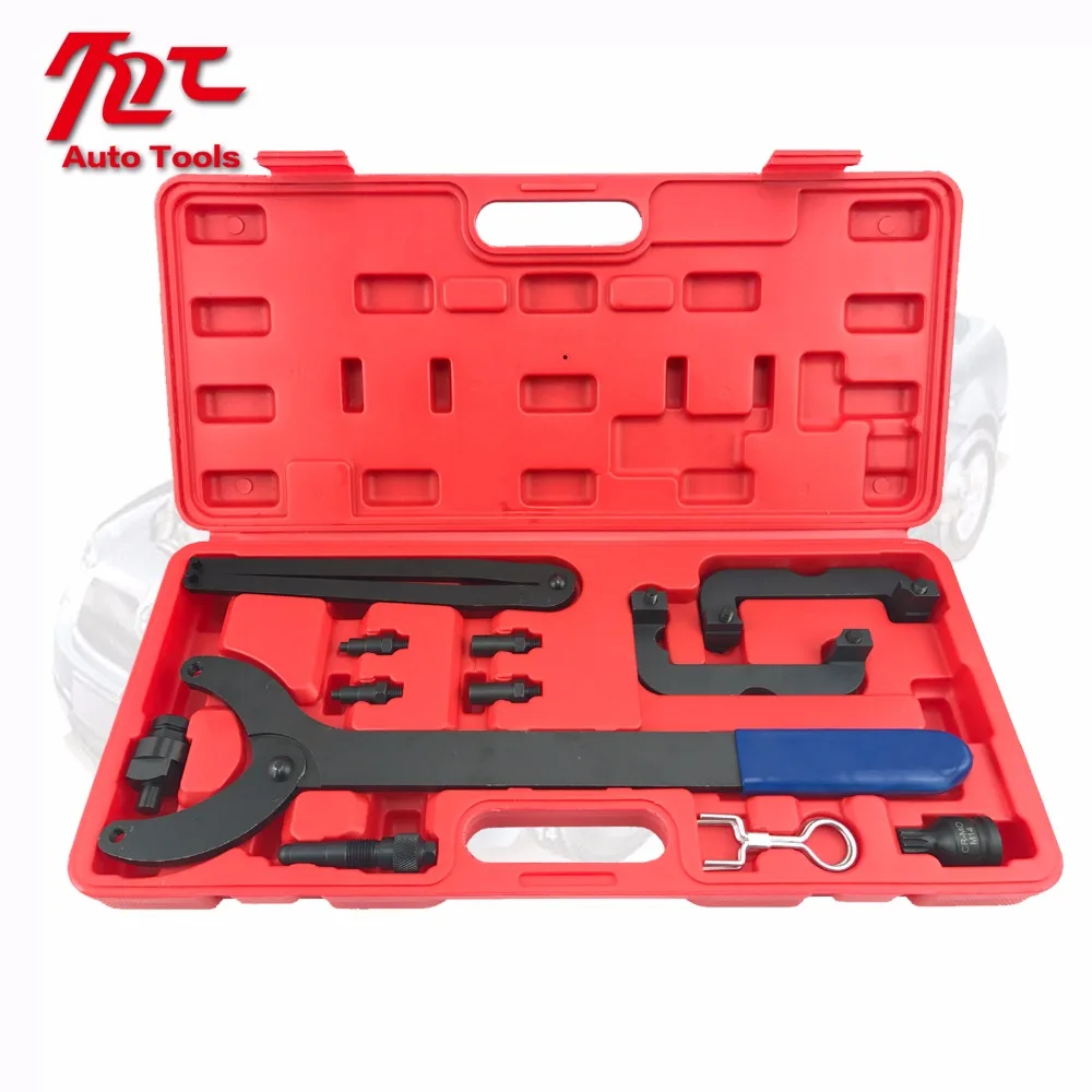 

Engine Camshaft Timing Locking Tool Kit VW/Audi V6 2.0/2.8/3.0T FSI Engine Camshaft Alignment Tool T40133 T10172