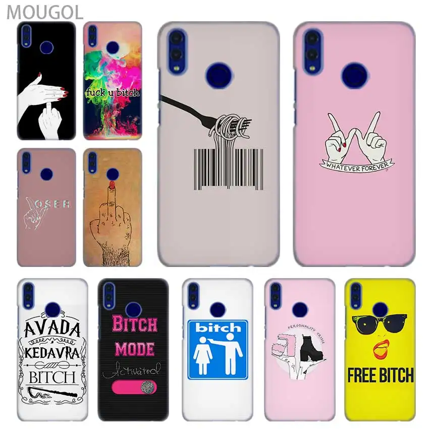 

SHELI phone shell case cover for Huawei Honor 4C 5X 6 6X 6C 7 7X 7C 7a Pro 8 8X 9 10i Lite 8a Mode on pink bitching