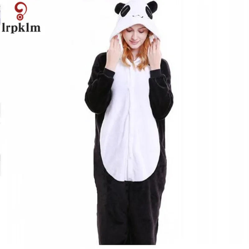 Kigurumi пижамы женские панда кигуруми Единорог животных Хэллоуин Аниме kigurumi adultos