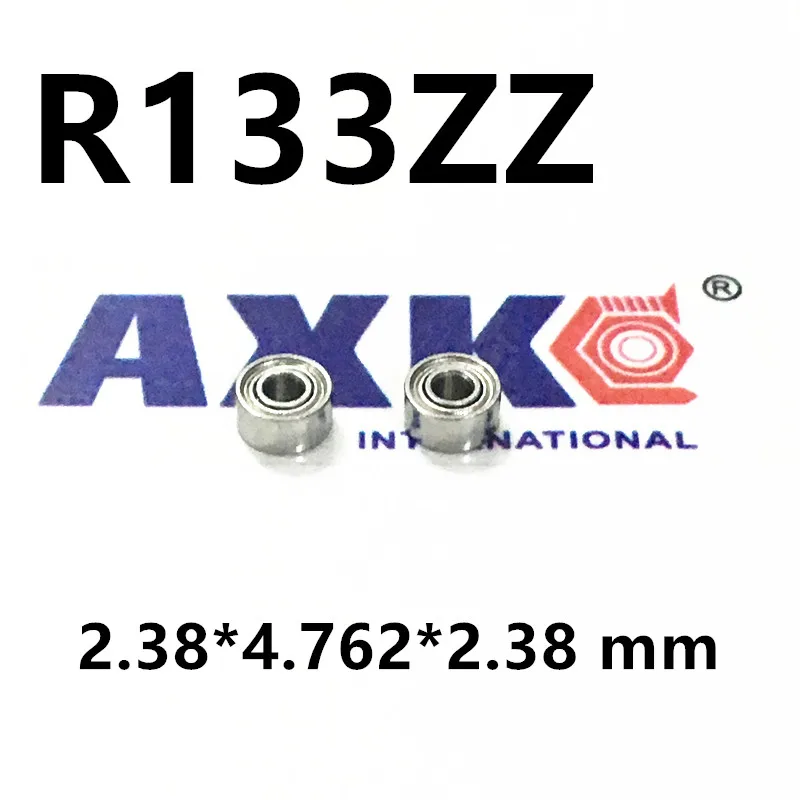 

R133zz Bearing ABEC-1 2.38*4.762*2.38 mm Deep Groove R133 Z ZZ Ball Bearings 3/32"x 3/16"x 3/32" inch R133z Beairng
