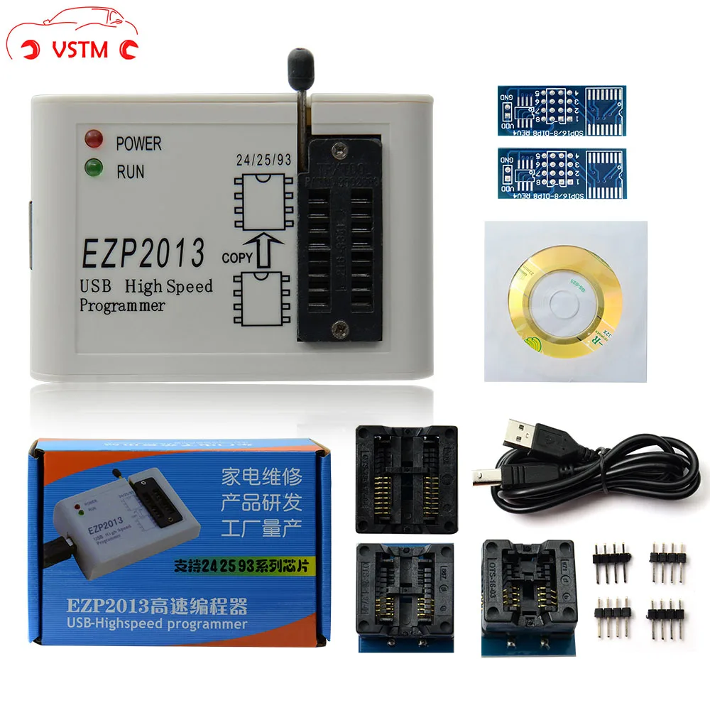 

2019 EZP2013 USB SPI Programmer EZP2019 Update from EZP2010 high-speed EZP 2013 2019 Support Win7 WIN 8 System