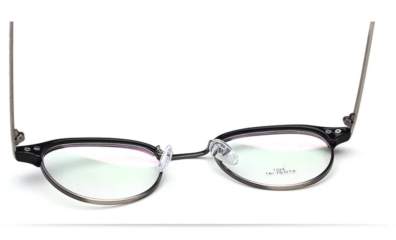 2018 Оправы для очков Винтаж оптические очки кадр близорукость круглые металлические очки унисекс Óculos де Грау очки