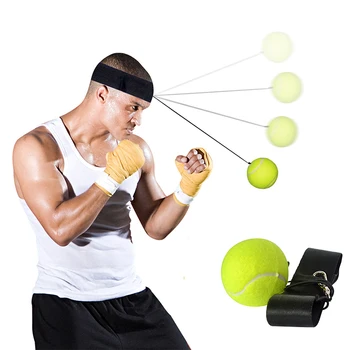 

Fitness Boxing Reflex Ball Sports Training Improve Reactions And Speed Portable Boxing Punching Balls Workout Gym Equipments