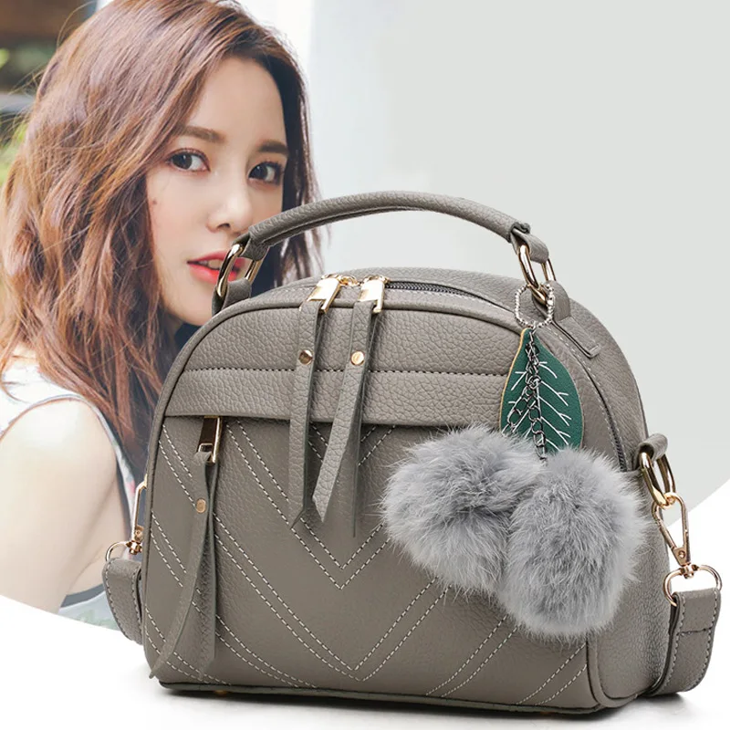 

Women PU Leather Messenger Handbag Shoulder Bag Crossbody Satchel Sling Bag PO66