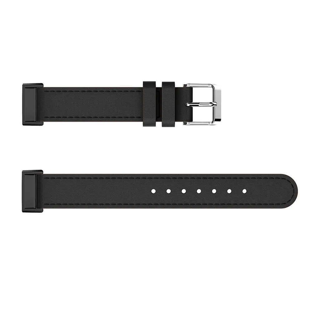 Коричневый, черный кожаные Смарт-часы группа для Fitbit Charge 3 замена Браслет ремешок для Fitbit Charge 3 группа умные аксессуары