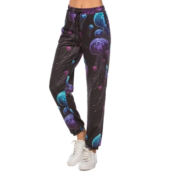 

Jellyfish 3D Printed Female Leggings Fashion High Waist Leggings Women Fitness Pants Female Leggins Bigsweety Hot Sale