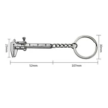 4 см измерительный диаметр миниатюрный штангенциркуль из цинкового сплава может измерять внешний диаметр и внутренний диаметр брелок