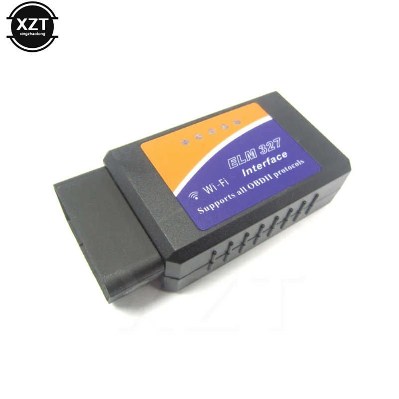 ELM327 OBD2 WI-FI V1.5 автомобильный диагностический 2 ELM 327 сканер Wi-Fi для Android/IOS/Windows 12 V дизельное топливо