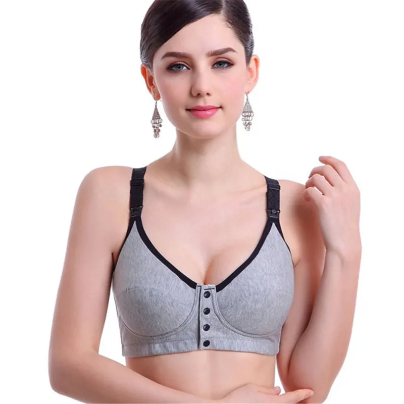 

New Pregnant Women Nursing Bra Underwear Maternity Breastfeeding Feeding Bras Size 34-40