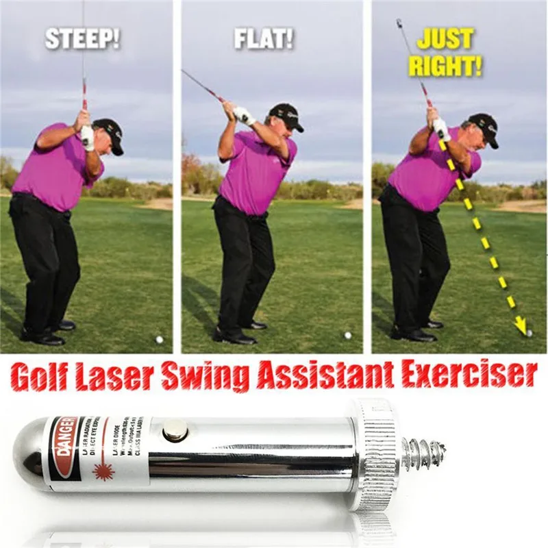 

Golf Swing Corrector Golf Swing Plane Training Aid Golf Pointer Spot Direction Sight Golf Swing Training Aid Flat Concealer