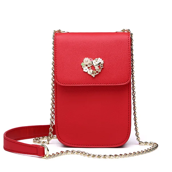 NEVEROUT, разделенная кожа, 3 цвета, мини-сумки для телефона для женщин,, повседневная сумка-мессенджер, женская сумка через плечо, маленькая сумка на плечо - Цвет: Red