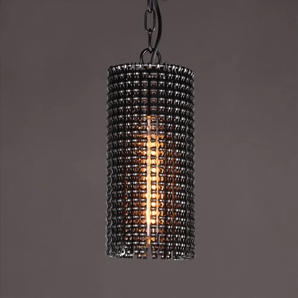 

Bicycle chain pendant light wall control small chain ceiling lamp style chain lamp restaurant pendant light Free Shipping