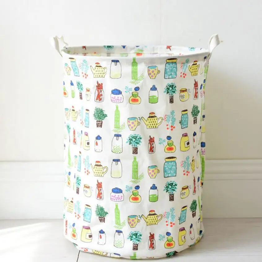 

New Large Waterproof Laundry Hamper Clothes Storage Baskets Home Clothes Barrel Bags Kids Toy organizer Storage Laundry Basket