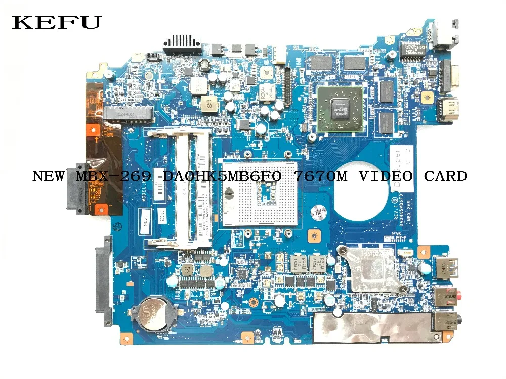 В наличии материнская плата для ноутбука DA0HK5MB6F0 REV : F Sony серии SVE151 с видеокартой 7670