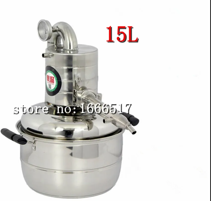 

Free ship new 15L Water Alcohol Distiller distillation Home Brew Kit Still Wine Making Essential NE