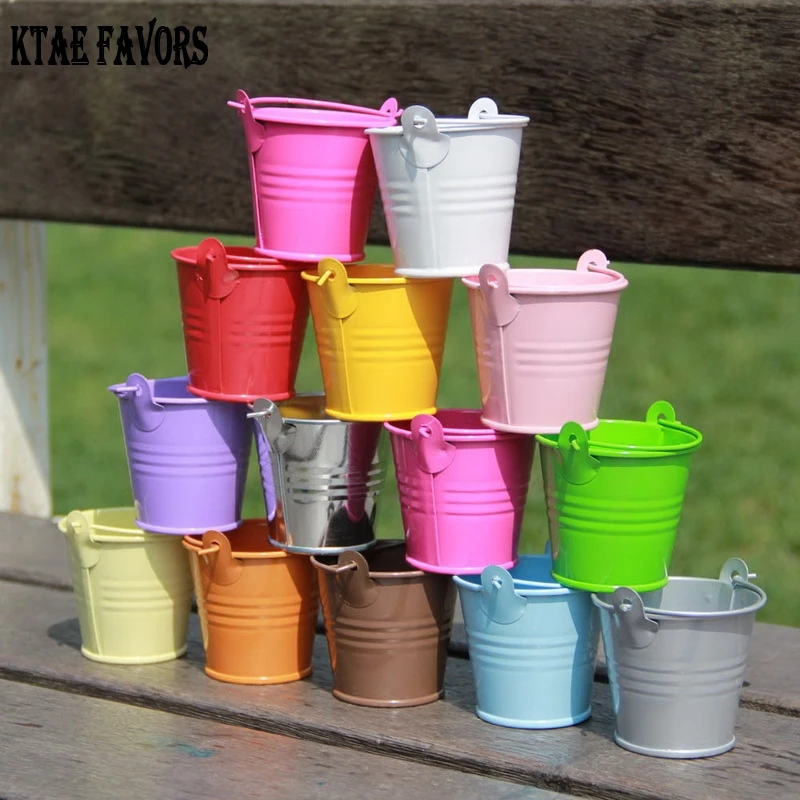 mini bucket and spade favours