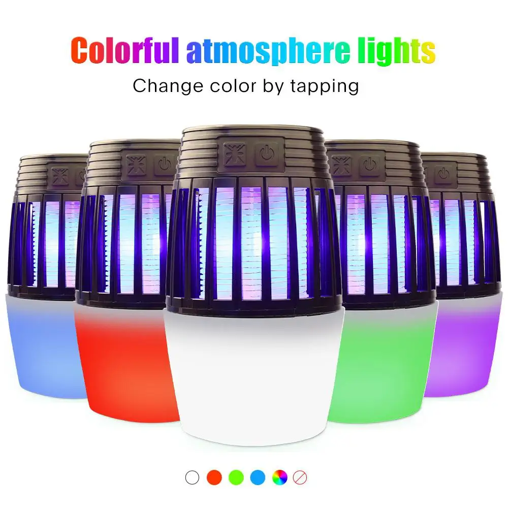 

HobbyLane 2 In 1 LED Electric Fly Insect Bug Pest Mosquito Killer Night Lamp Insect Killer Anti Mosquito