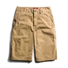 Летние Новые однотонные х/б мужские шорты Slim Fit до колена повседневные мужские штаны высокого качества Короткие джоггеры 9 цветная Спецодежда