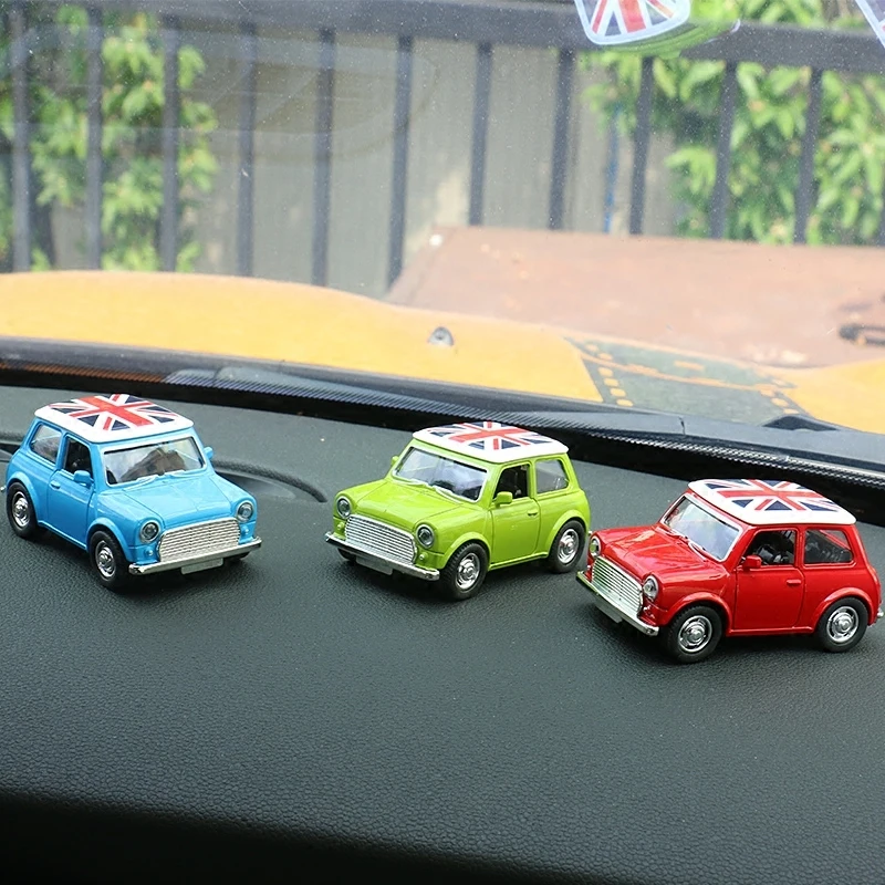 1 шт. модели игрушечных автомобилей, украшение интерьера автомобиля из сплава, детские игрушки, детские подарки для Mini Cooper JCW One S, украшения для стайлинга автомобилей