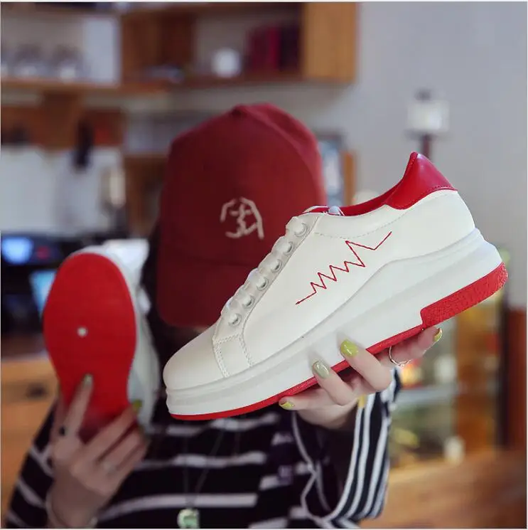 

EABXZ White casual shoes sneakers female Korean version ulzzang sports women student running shoes zapatillas mujer tenis femi
