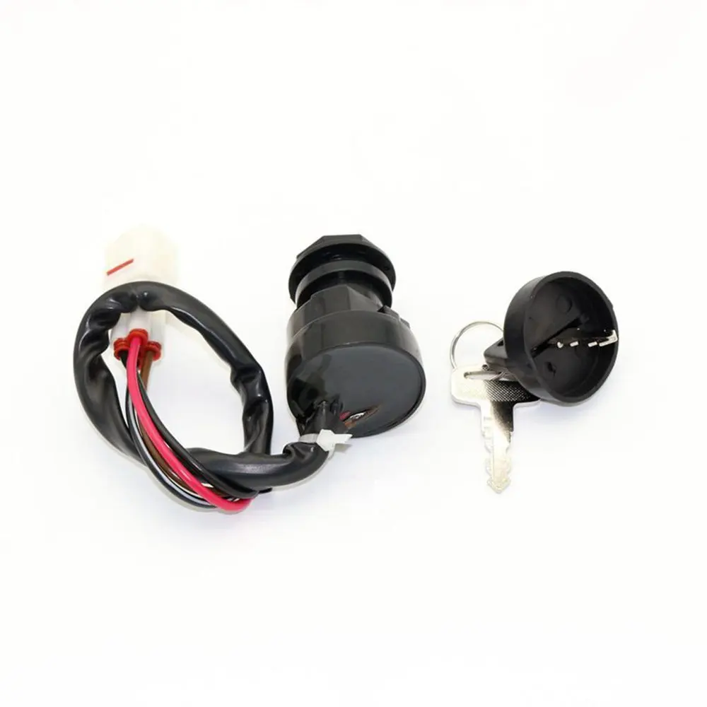 

Universal Motorcycle Electric Door Lock Start Ignition Switch For Yamaha For Kodiak 400 YFM400 4WD 1999 2000 2001 ATV