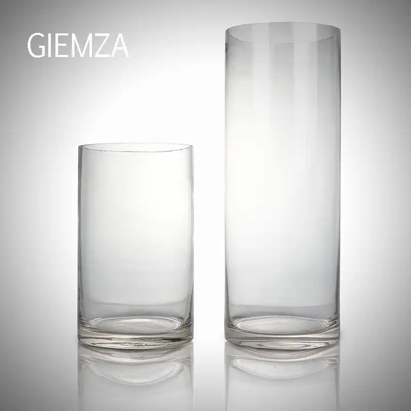 Giemza Clear Acrylic Vase S M L No Tall Acrylic Flower Vases Round