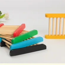 Деревянная мыльница ручной работы soapbox мыло полка для ванной аксессуар W8659