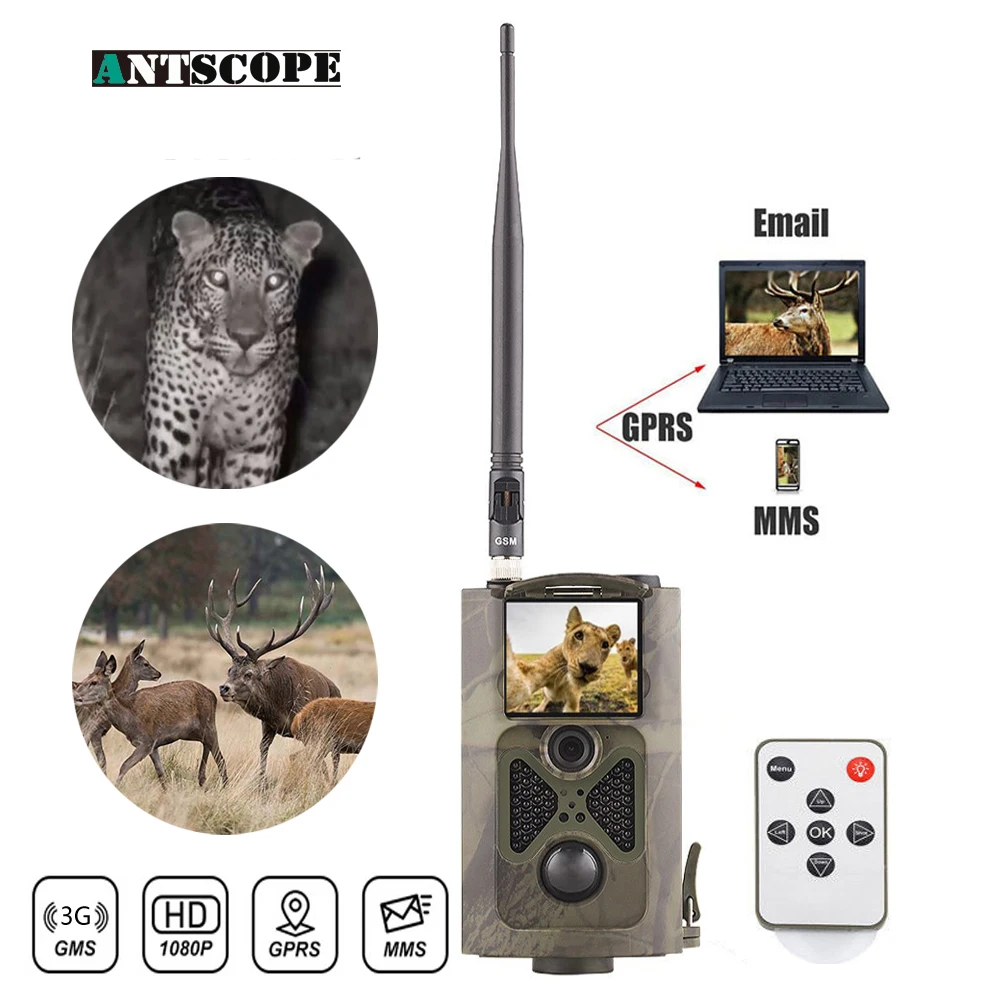 

12MP wild animal surveillance camera 1080P HD photo camera GPRS MMS SMS control long standby scene photo traps hunting camera 19