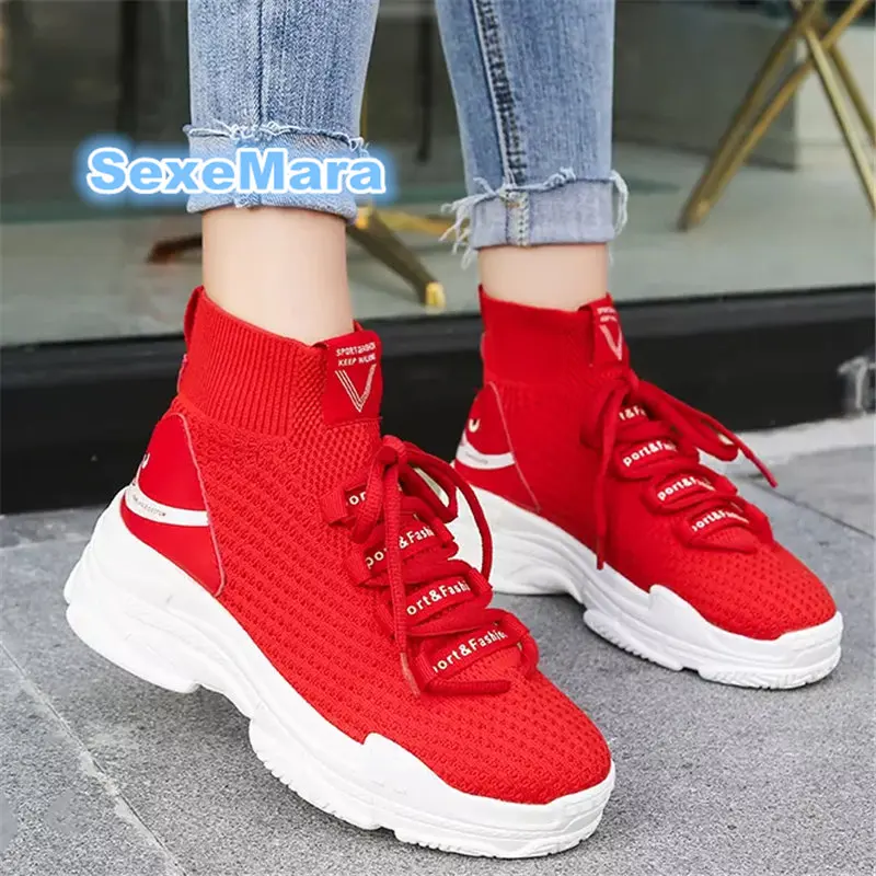 new women shoes wedges running shoes sock sneakers women mesh sport shoes scarpe donna zapatos de mujer vapormax sapato feminino