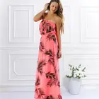 30% off! High Quality Beach Long Dresses Summer 2017 New European and American Tropical Style Wrapped Chest Off Shoulder Maxi Dress Save 4.97 on High Quality Beach Long Dresses Summer 2017 New European and American Tropical Style Wrapped Chest Off Shoulder Maxi Dress