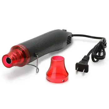 

Air Gun 110/220V US EU Plug 300w Power Heat Gun Shrink Gun With Stand For DIY Embossing And Drying Paint Electric Heating Nozzl