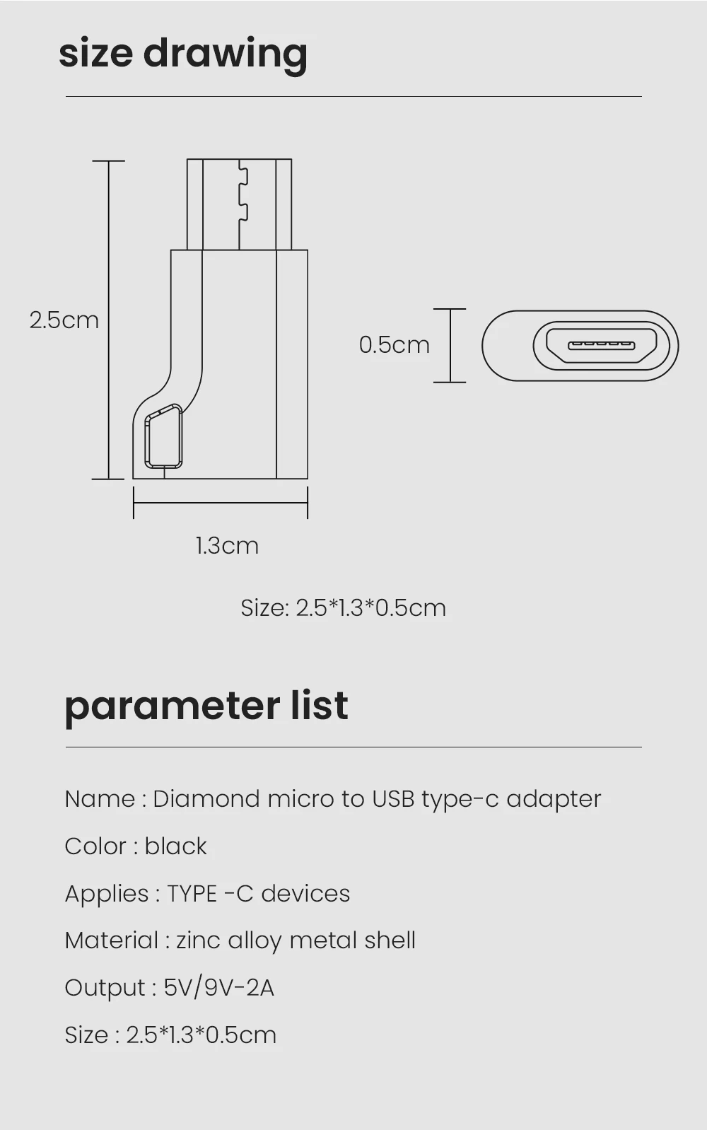 Wsken Micro USB для type C адаптер для USB C конвертер type-C Conneter Phone Для samsung Xiaomi Note 10 S10 Plus 9 8