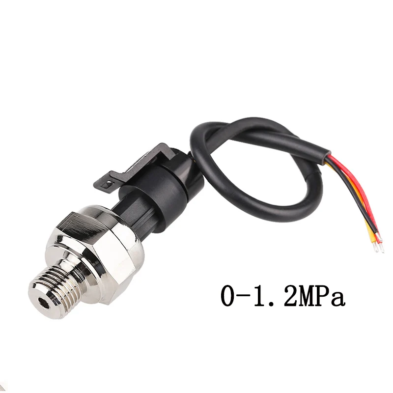 

G1/4 DC5V Water Gas Oil Fuel Pressure Sensor 0-1.2 MPa Pressure Transducer Sensor