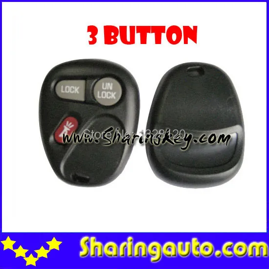 

Free shipping Buick 3 Button New Remote Keyless Shell Type3 10pcs/lot