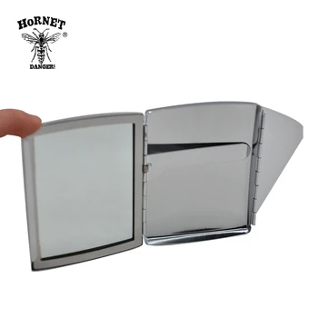 

HORNET New Arrival Cigarette Case 100*80mm Regular Cigarette Storage Case High Quality Tobacco Box With Clip Magnetic Caps