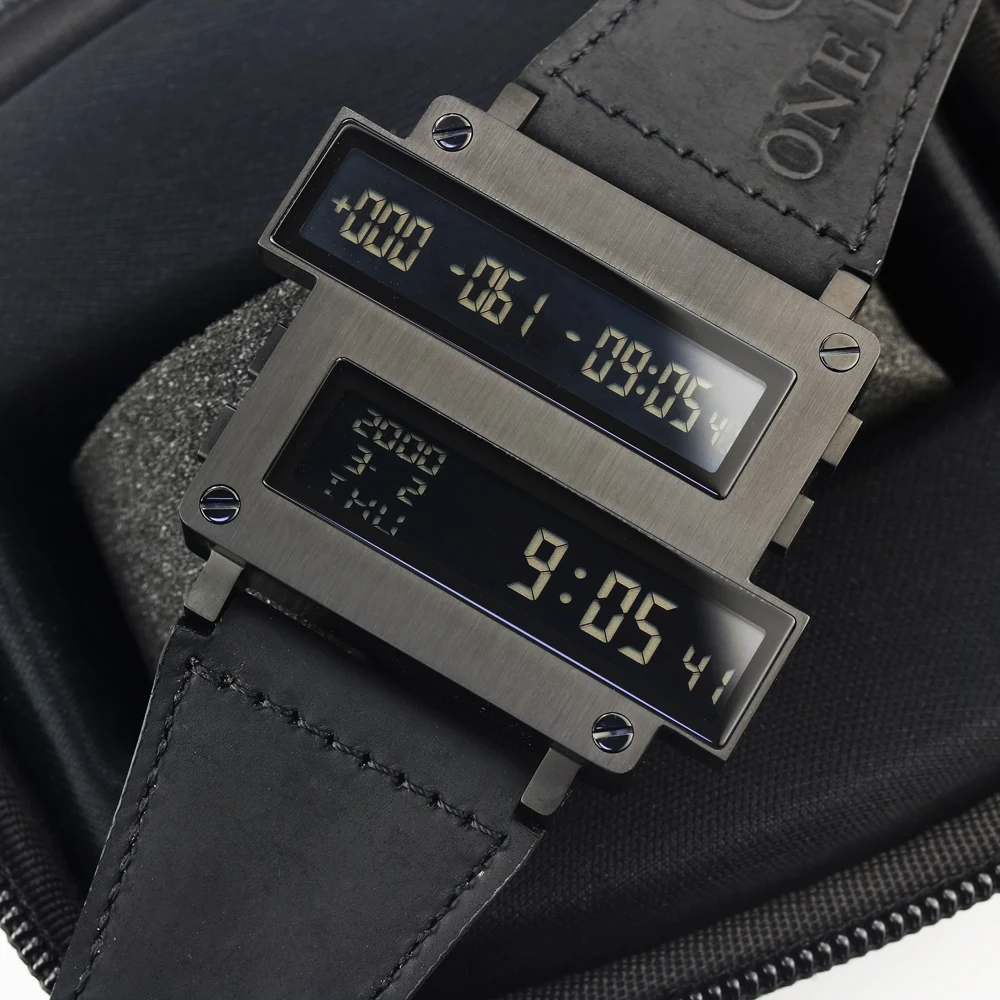 Tomoro One Life Series Top Man Target Countdown Digital Hours Led Clock  Black 316t Steel Calfskin Leather Limited Watch Original - Quartz  Wristwatches - AliExpress