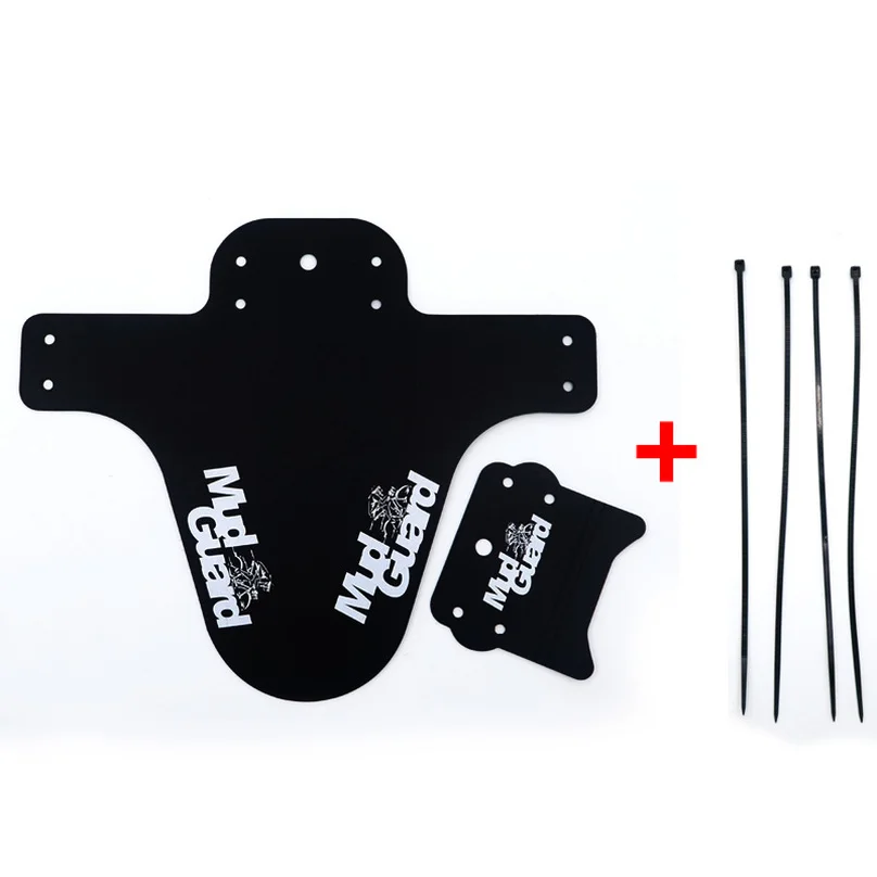 

2pcs Bicycle Mudguard Mountain Bike Fenders Set Mud Guards Bicycle Mudguard Wings for Bicycle Front/Rear Fender with 4 Free Ties