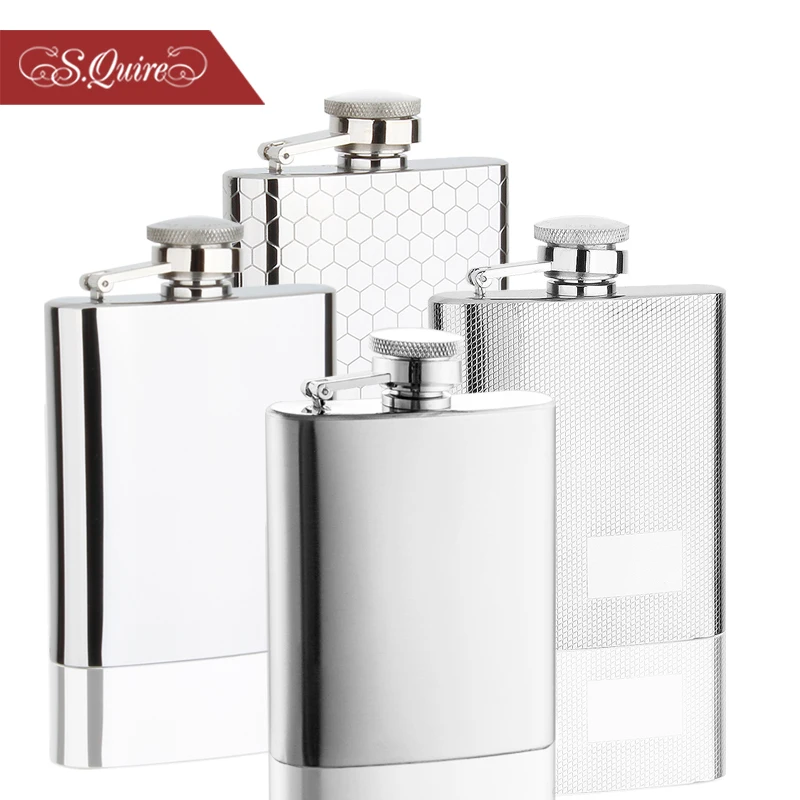 3 Oz Best Quality 304 stainless steel wine pot hip flasks flagon gift